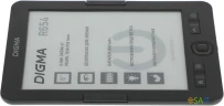 Электронная книга Digma R654 6" E-ink HD Pearl 1024x758 600MHz/4Gb/microSDHC/подсветка дисплея графит