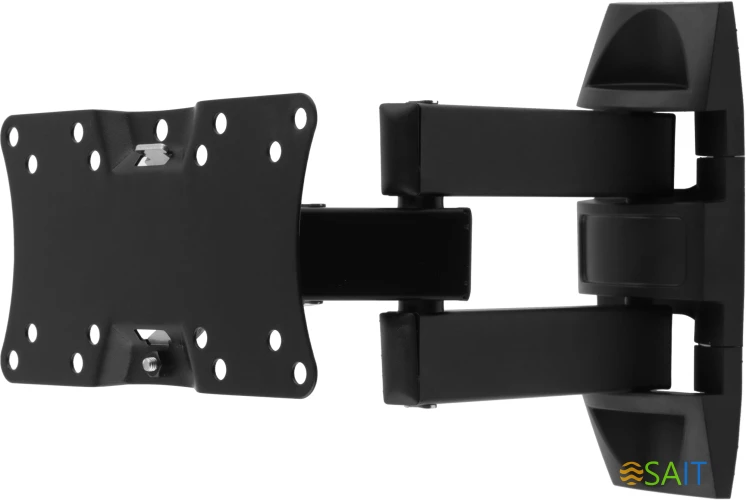 Кронштейн для телевизора Holder LCDS-5065 черный 19"-32" макс.30кг настенный поворот и наклон