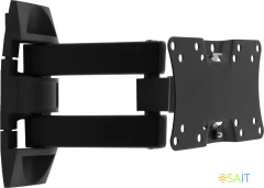 Кронштейн для телевизора Holder LCDS-5065 черный 19"-32" макс.30кг настенный поворот и наклон