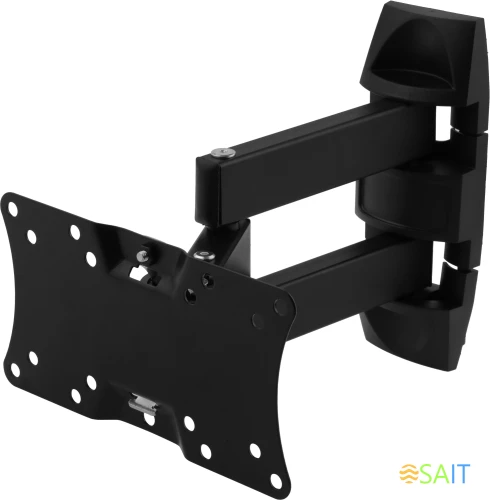 Кронштейн для телевизора Holder LCDS-5065 черный 19"-32" макс.30кг настенный поворот и наклон