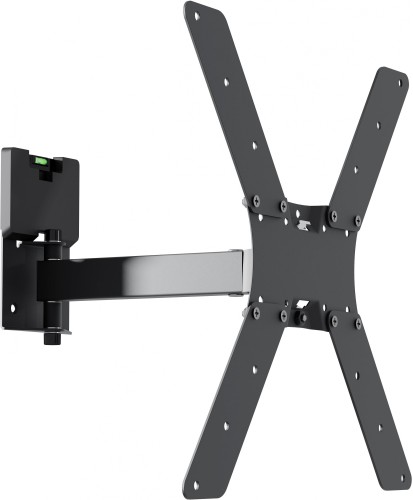 Кронштейн для телевизора Holder LCDS-5520-B черный 32"-55" макс.45кг настенный поворотно-выдвижной и наклонный