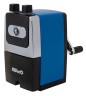 Точилка для карандашей механическая Kw-Trio 307Ablue 307A-BLU 1 отверстие металл синий