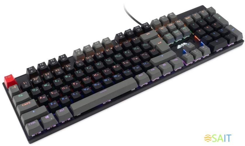 Клавиатура GMNG GG-KB760X черный USB Multimedia for gamer LED (1908804)
