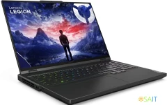 Ноутбук Lenovo Legion Pro 5 16IRX9 Core i5 14500HX 32Gb SSD1Tb NVIDIA GeForce RTX4060 8Gb 16" IPS WQXGA (2560x1600) noOS dk.grey WiFi BT Cam (83DF00EARK)