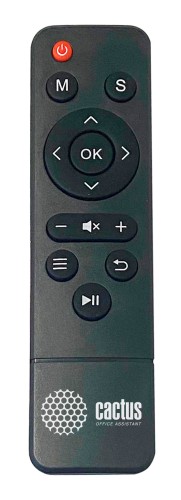 Проектор Cactus CS-PRO.09B.WXGA-A LCD 300Lm ANSI (1280x720) 2000:1 ресурс лампы:50000часов 2xUSB typeA 2xHDMI 4.7кг