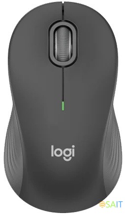 Мышь Logitech M550 темно-серый/серый оптическая 4000dpi silent беспров. BT/Radio USB для ноутбука 3but (910-007190)