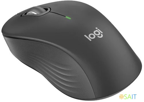 Мышь Logitech M550 темно-серый/серый оптическая 4000dpi silent беспров. BT/Radio USB для ноутбука 3but (910-007190)