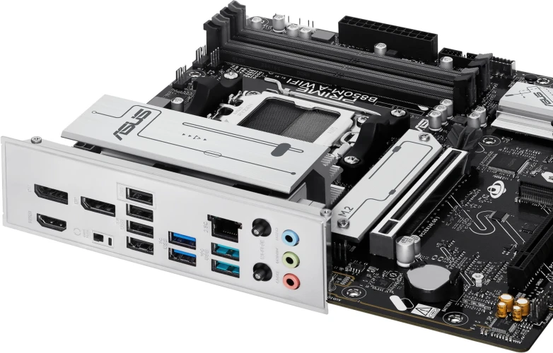 Материнская плата Asus PRIME B850M-A WIFI Socket AM5 AMD B850 4xDDR5 mATX AC`97 8ch(7.1) 2.5Gg RAID+VGA+HDMI+DP