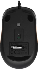 Мышь A4Tech Fstyler FM10 черный/оранжевый оптическая 1600dpi USB 4but (FM10 ORANGE)