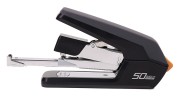 Степлер настольный Deli E0371black Exceed 24/6 26/6 26/8 (50листов) снижение усилия черный 100скоб коробка