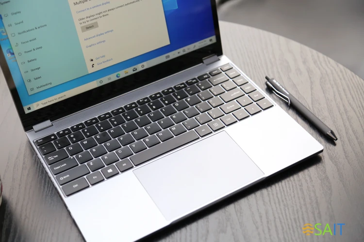 Ноутбук Chuwi Freebook N-series N100 12Gb SSD512Gb Intel UHD Graphics 13.5" IPS Touch 2K (2256x1504) Windows 11 Home grey WiFi BT Cam 5000mAh (1746347)