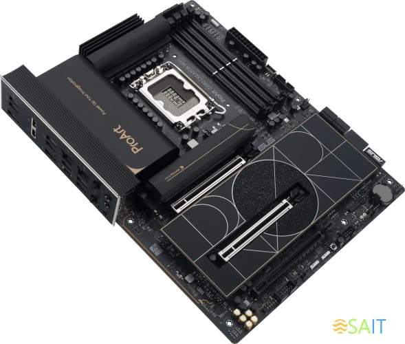 Материнская плата Asus PROART Z890-CREATOR WIFI Soc-1851 Intel Z890 4xDDR5 ATX AC`97 8ch(7.1) 1 x 10Gigabit + 1 x 2.5Gigabit RAID+HDMI+DP