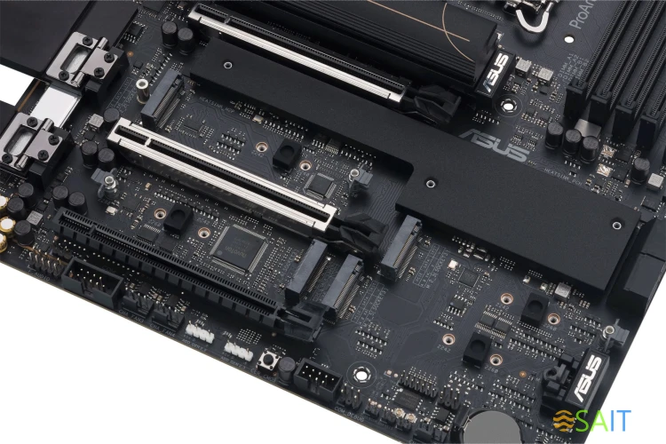 Материнская плата Asus PROART Z890-CREATOR WIFI Soc-1851 Intel Z890 4xDDR5 ATX AC`97 8ch(7.1) 1 x 10Gigabit + 1 x 2.5Gigabit RAID+HDMI+DP