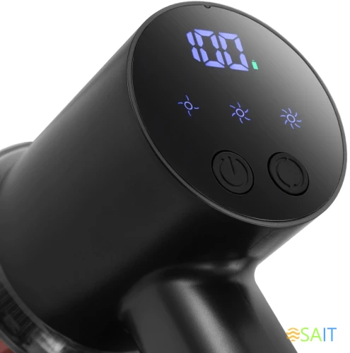 Пылесос Kitfort КТ-5389 450Вт черный/красный