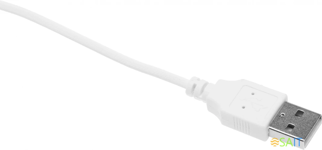 Клавиатура Acer OKW301 белый USB Multimedia для ноутбука (ZL.KBDCC.01B)