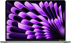Ноутбук Apple MacBook Air A3114 M3 8 core 16Gb SSD512Gb/10 core GPU 15.3" Liquid Retina (2880x1864) Mac OS grey space WiFi BT Cam (MXD13HN/A)
