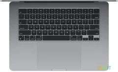 Ноутбук Apple MacBook Air A3114 M3 8 core 16Gb SSD512Gb/10 core GPU 15.3" Liquid Retina (2880x1864) Mac OS grey space WiFi BT Cam (MXD13HN/A)