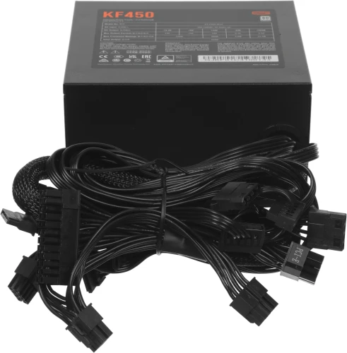 Блок питания PcCooler ATX 450W F450 80+ white (20+4pin) APFC 120mm fan 6xSATA RTL