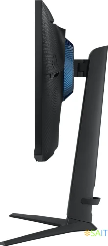 Монитор Samsung 27" Odyssey G4 S27BG400EI черный IPS LED 16:9 HDMI полуматовая HAS Piv 400cd 178гр/178гр 1920x1080 240Hz G-Sync FreeSync Premium DP FHD 5.3кг