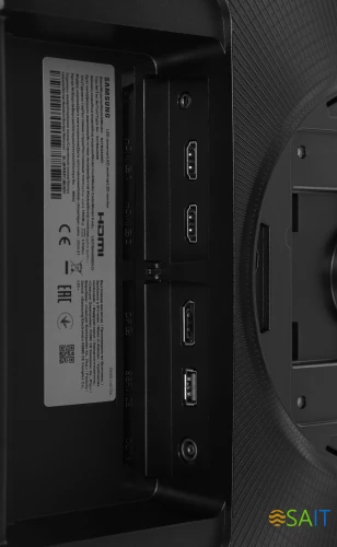 Монитор Samsung 27" Odyssey G4 S27BG400EI черный IPS LED 16:9 HDMI полуматовая HAS Piv 400cd 178гр/178гр 1920x1080 240Hz G-Sync FreeSync Premium DP FHD 5.3кг