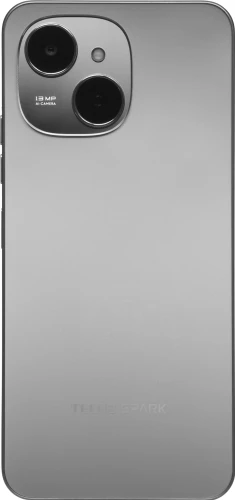Смартфон Tecno Spark 40C 128Gb 4Gb серый моноблок 3G 4G 2Sim 6.67" 720x1600 Android 15 13Mpix 802.11 a/b/g/n/ac/ax GPS GSM900/1800 Protect FM microSD max1024Gb