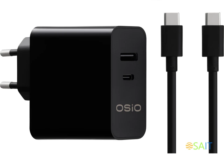 Ноутбук Osio FocusLine F160i-002 Core i3 1115G4 8Gb SSD512Gb Intel UHD Graphics 16.1" IPS FHD (1920x1080) Windows 11 Home grey WiFi BT Cam 6000mAh