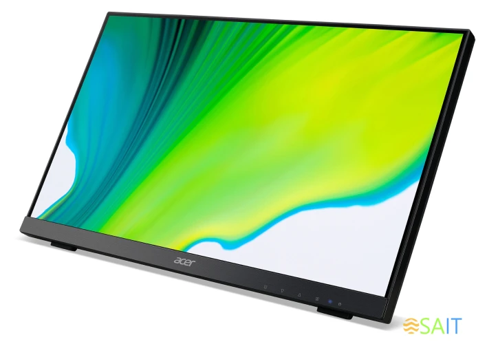 Монитор Acer 21.5" UT222QBMIP черный IPS LED 16:9 HDMI M/M глянцевая 1000:1 250cd 178гр/178гр 1920x1080 75Hz FreeSync VGA DP FHD USB Touch 3.5кг