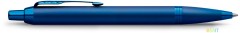 Ручка шариков. Parker IM Monochrome K328 (2172966) Blue PVD M син. черн. подар.кор.