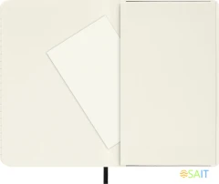 Блокнот Moleskine CLASSIC SOFT QP611 Pocket 90x140мм 192стр. линейка мягкая обложка черный