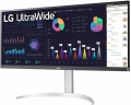 Монитор LG 34" UltraWide 34WQ650-W черный IPS LED 1ms 21:9 HDMI M/M матовая HAS 400cd 178гр/178гр 2560x1080 100Hz FreeSync DP 2K USB 7.9кг