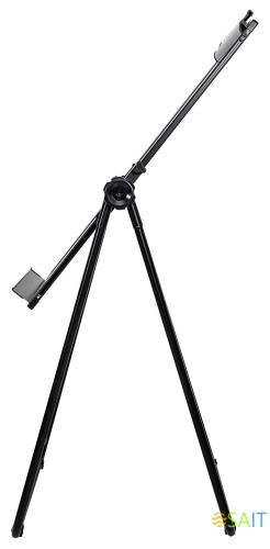 Флипчарт Deli 7891B лак 60x90см на подставке белый/черный с аксессуарами