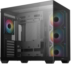 Корпус Deepcool CG530 4F черный без БП ATX 2x120mm 2x140mm 2xUSB2.0 1xUSB3.0 audio bott PSU