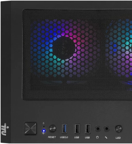 ПК IRU Game 710Z7GP TWR i7 12700F (2.1) 64Gb SSD1Tb RTX4080 Super 16Gb FreeDOS GbitEth 850W черный (RUS) (2075026)