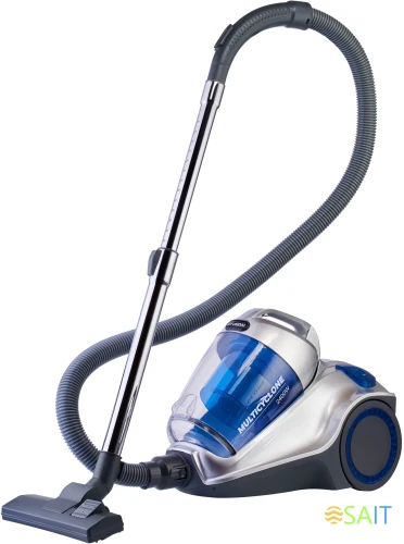 Пылесос Hyundai HYV-C4575 2400Вт серебристый/синий