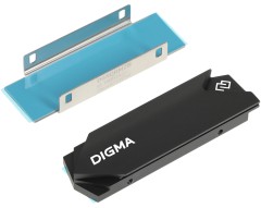 Радиатор для SSD Digma DGRDRM2B металл Ret