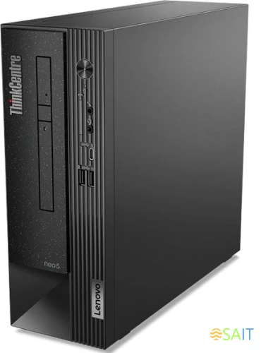 ПК Lenovo ThinkCentre Neo 50s G4 SFF i5 12400 (2.5) 8Gb SSD512Gb UHDG/DVDRW noOS GbitEth 180W kb мышь клавиатура черный (12JGS0KH00)