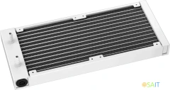 Система водяного охлаждения Deepcool Mystique 240 ARGB Soc-AM5/AM4/1200/1700/1851 белый 4-pin 36.49dB Al 1543gr Ret (R-LX240-WHDSNMCP-G-1)
