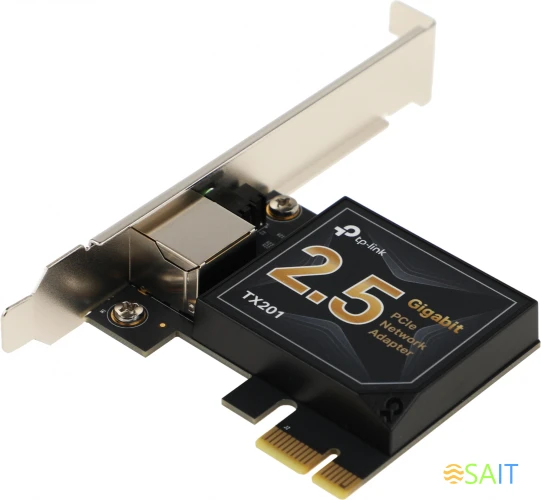 Сетевой адаптер 2.5G Ethernet TP-Link TX201 PCI Express