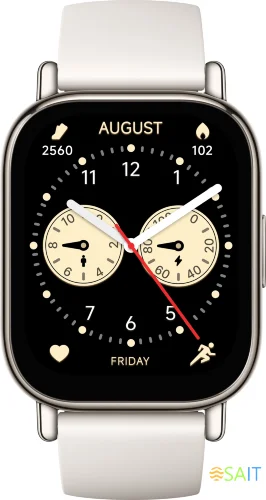 Смарт-часы Xiaomi Redmi Watch 5 Lite 1.96" AMOLED корп.светло-золотой рем.светло-золотой разм.брасл.:135-205мм (BHR8791GL)