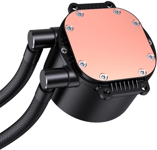 Система водяного охлаждения Bloody BD-LC240ARGB1 ARGB Soc-AM5/AM4/1200/1700/1851 черный 4-pin 22-35dB Al+Cu LCD 260W 1200gr Ret (BD-LC240ARGB1-BK)