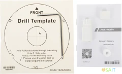 Камера видеонаблюдения IP Hikvision DS-2CD2H43G2-IZS 2.8-12мм цв. корп.:белый