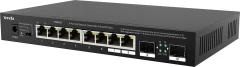 Коммутатор Tenda TEM2010F (L2) 8x2.5Гбит/с 2SFP неуправляемый