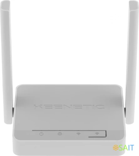 Роутер беспроводной Keenetic Starter (KN-1121) N300 10/100BASE-TX белый