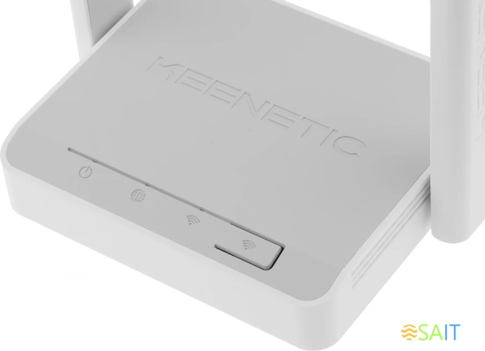 Роутер беспроводной Keenetic Starter (KN-1121) N300 10/100BASE-TX белый