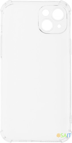 Чехол (клип-кейс) BoraSCO для Apple iPhone 15 Plus прозрачный (72406)