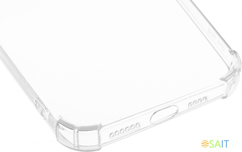 Чехол (клип-кейс) BoraSCO для Apple iPhone 15 Plus прозрачный (72406)