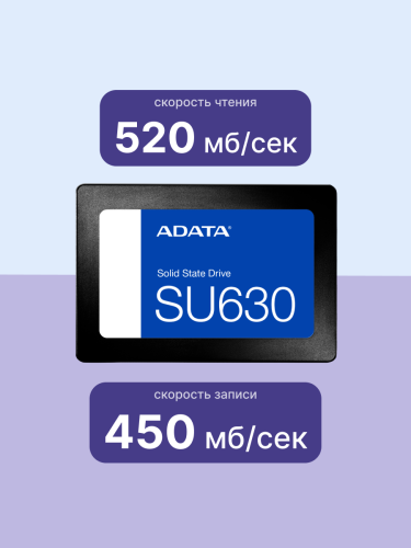 Твердотельный накопитель ADATA Ultimate SU630 ASU630SS-480GQ-R