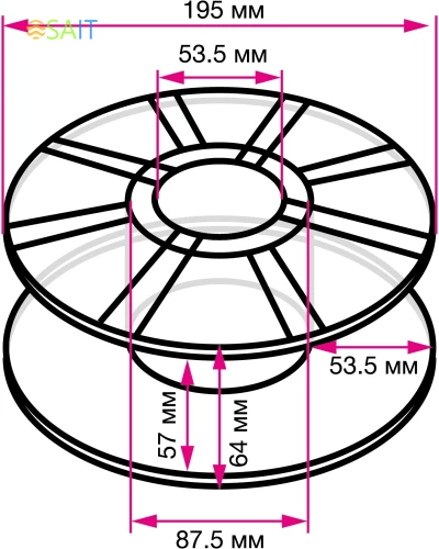 Пластик для принтера 3D Cactus CS-3D-TPU-0.8KG-GREY TPU d1.75мм 0.8кг L336м 1цв.