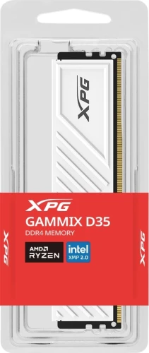 Память DDR4 16GB 3200MHz A-Data AX4U320016G16A-SWHD35 XPG Gammix D35 RTL Gaming PC4-25600 CL16 DIMM 288-pin 1.35В dual rank с радиатором Ret