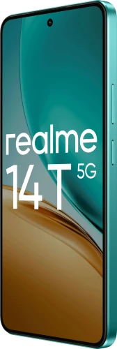Смартфон Realme RMX5078 14T 5G 256Gb 12Gb зеленый моноблок 3G 4G 2Sim 6.67" 1080x2400 Android 15 50Mpix 802.11 a/b/g/n/ac NFC GPS GSM900/1800 GSM1900 Protect